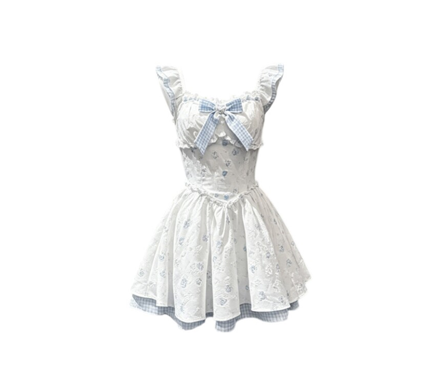 Berry Plaid Bow Dress thumbnail 2