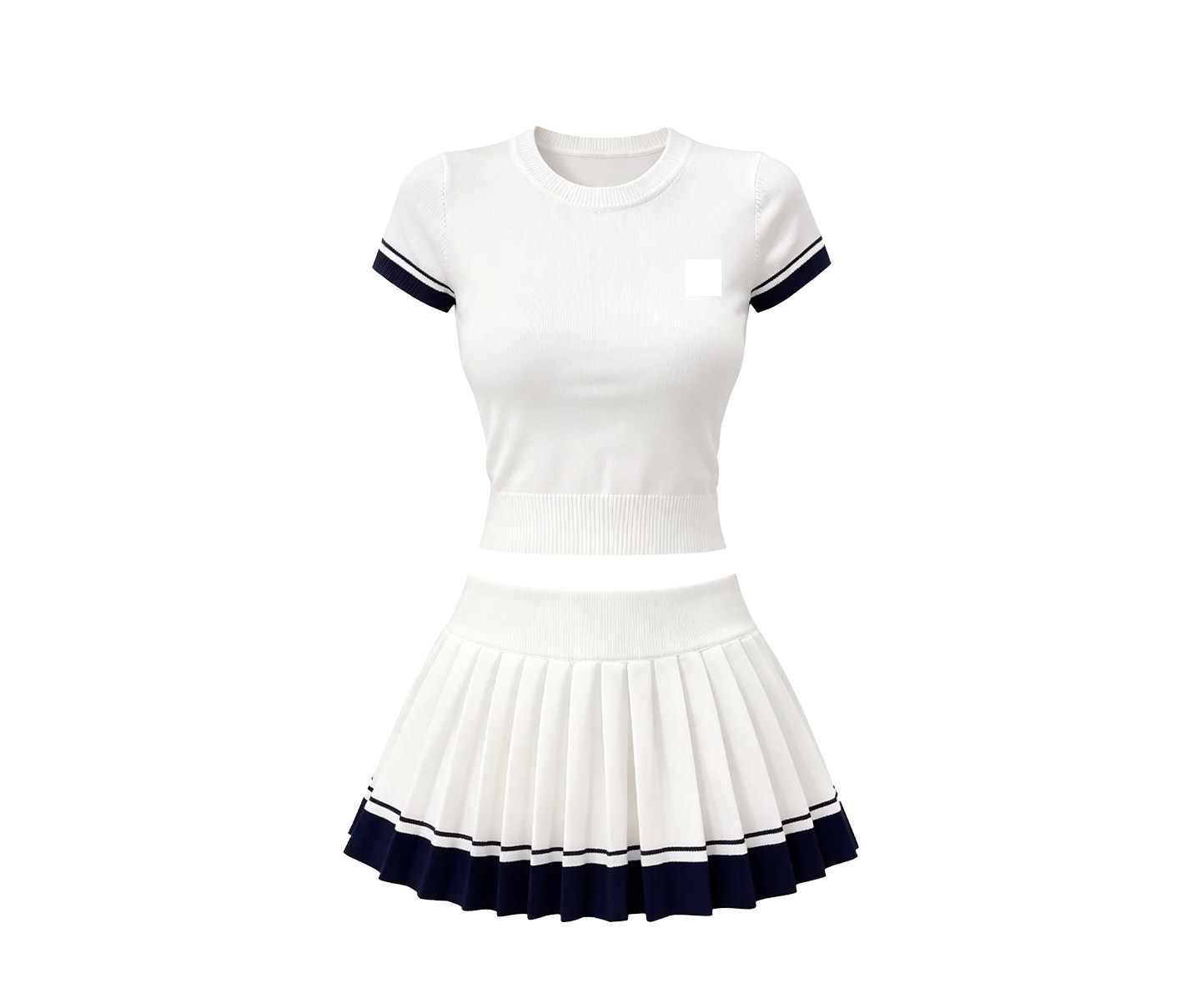 Collegiate Pleated Set