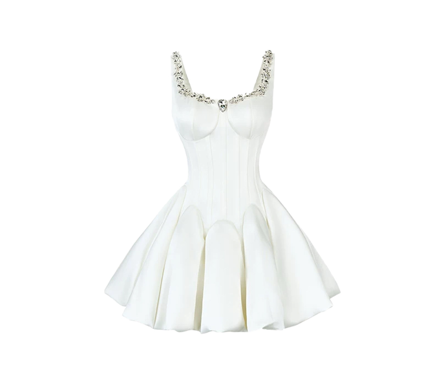Crystal Corset Party Dress thumbnail 2
