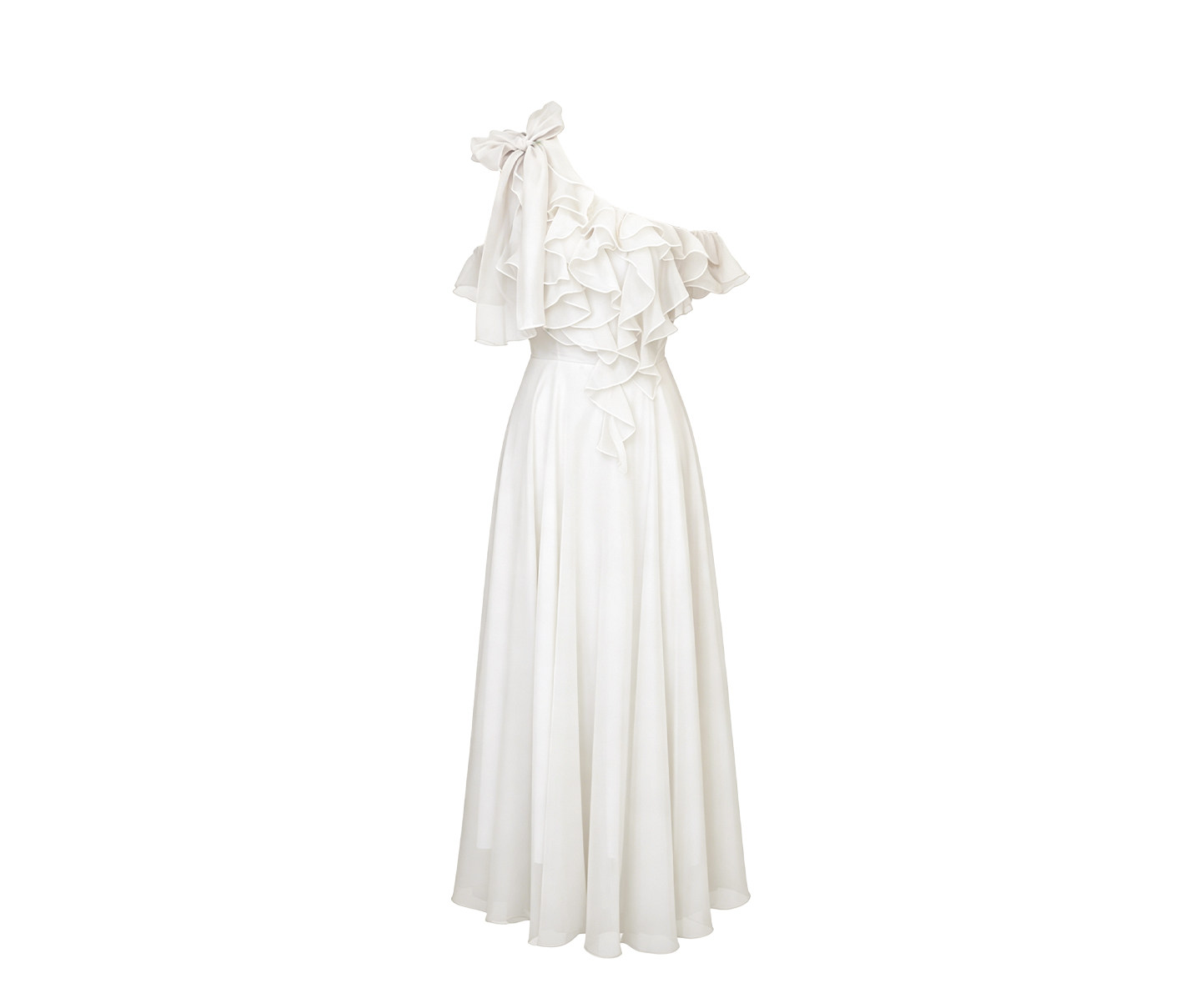Prague Ruffle Bow Dress