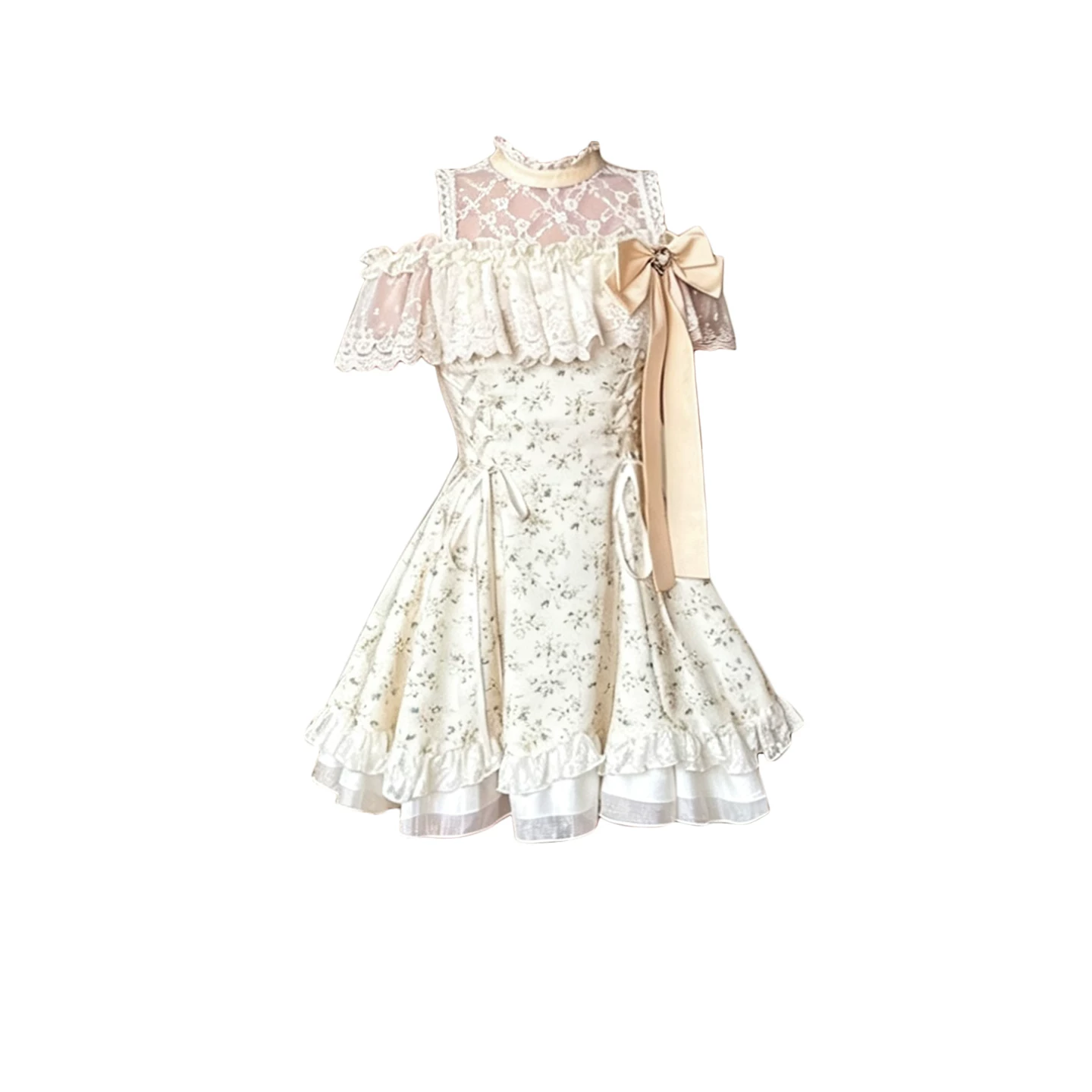 Lily Bow Floral Dress