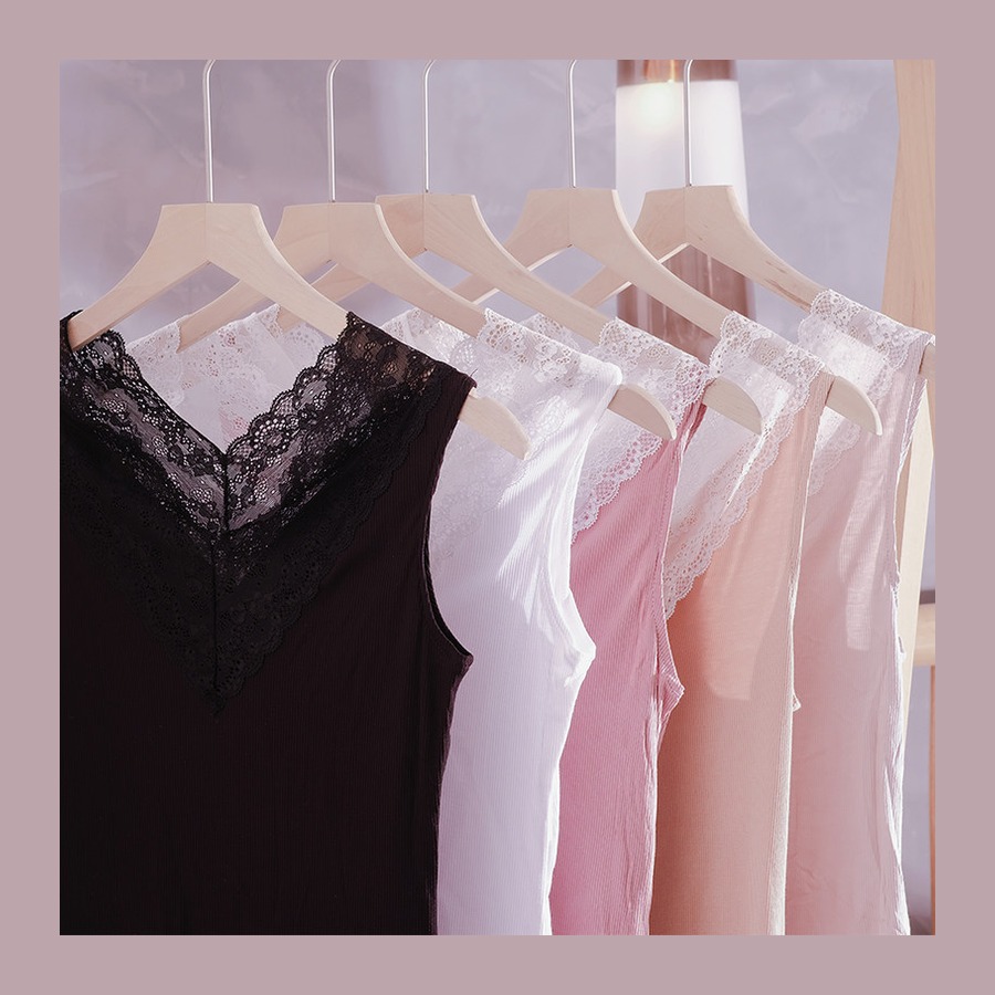 Airy Lace Layering Tank product image