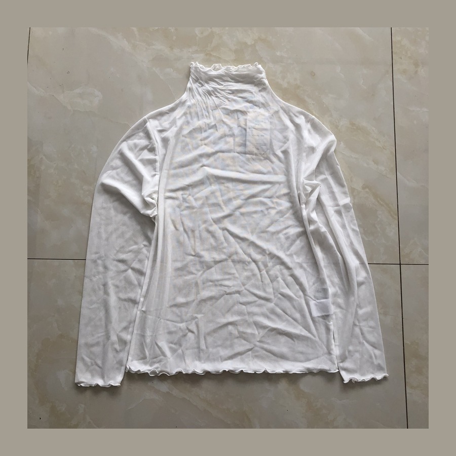 Sleek Textured Chiffon Blouse product image thumbnail 3