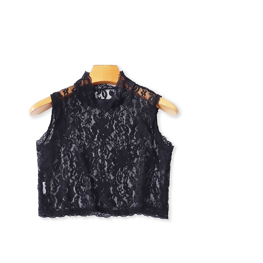 Airy Lace Textured Chiffon Blouse product image