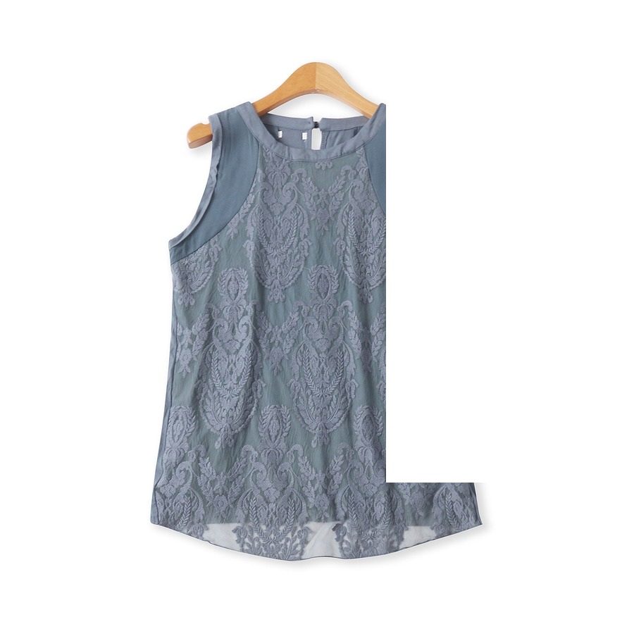 Relaxed Textured Chiffon Blouse product image thumbnail 2