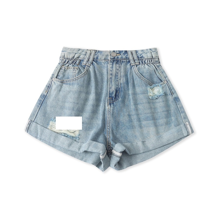 Layered Denim Tailored Summer Short product image