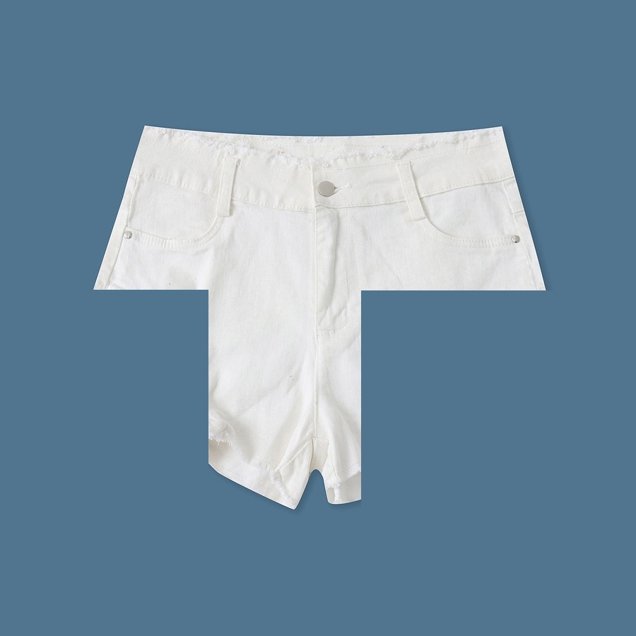 Polished Denim Tailored Summer Short product image thumbnail 2
