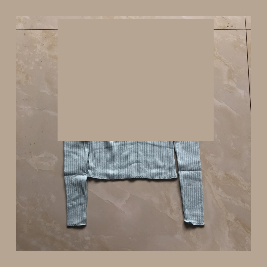 Airy Knit Relaxed Shirt Top product image thumbnail 2
