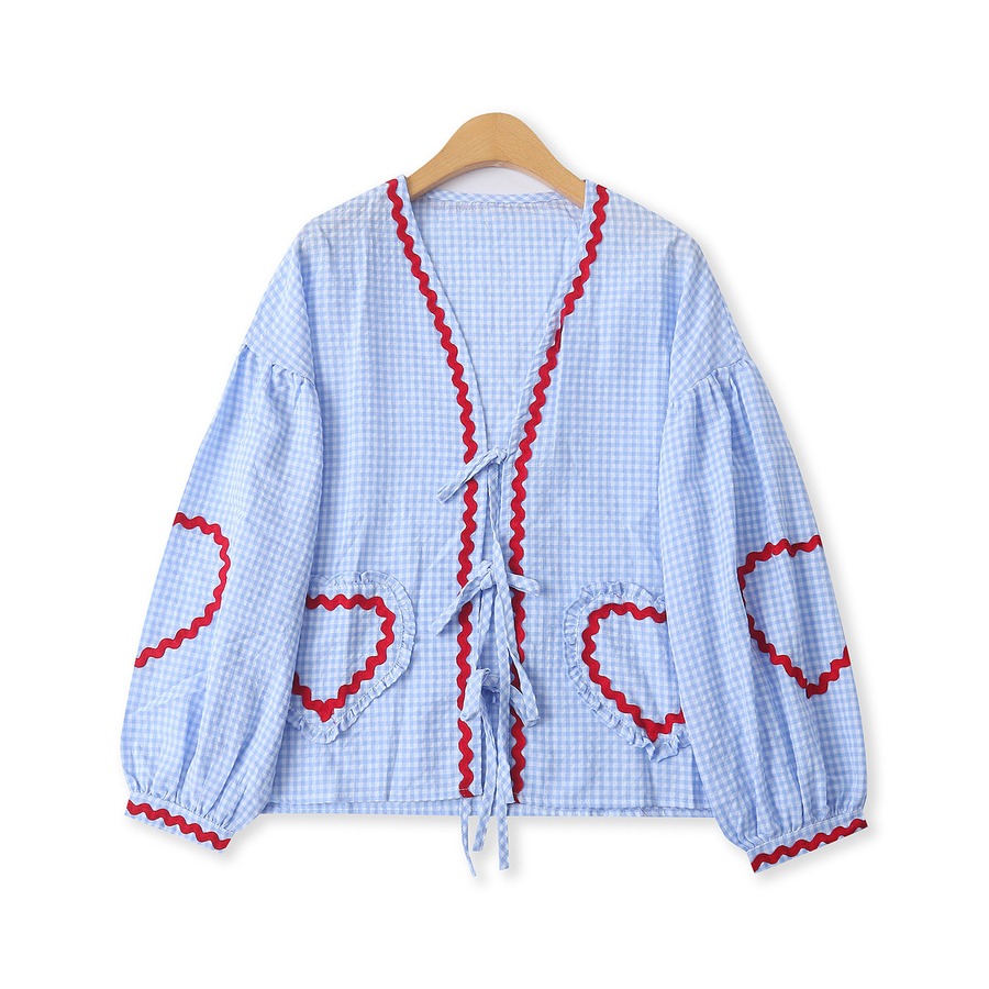 Studio Plaid Relaxed Shirt Top product image thumbnail 2