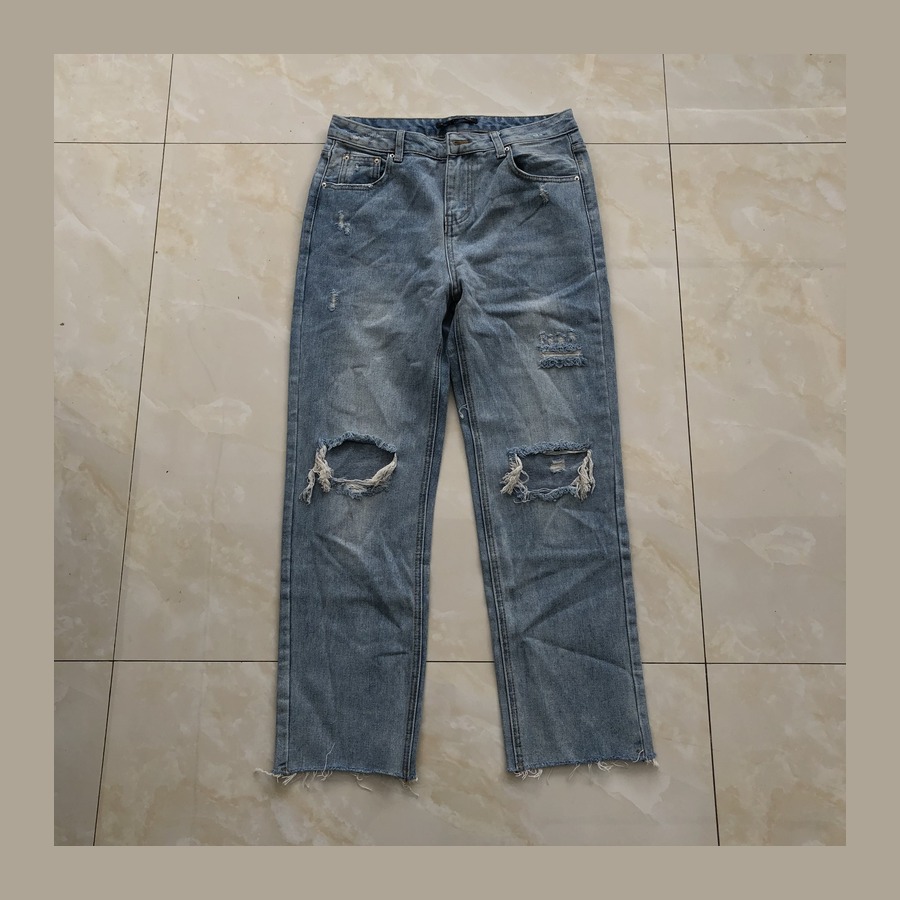 Denim Easy Tailored Trouser product image thumbnail 2