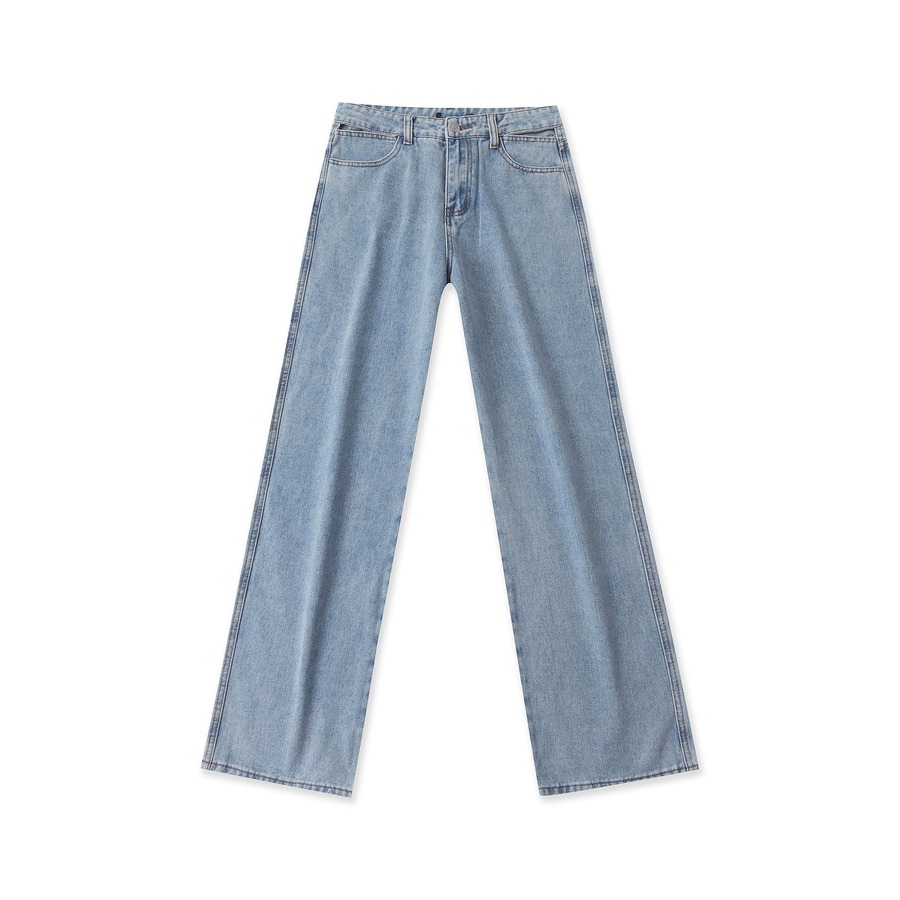 Layered Denim Easy Tailored Trouser product image